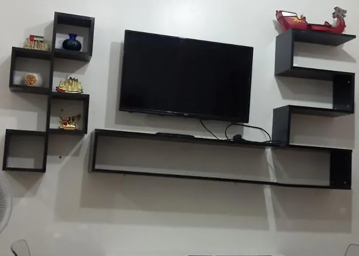 Apartment 1bedroom Fully Furnished With Netflix & Free Wifi In Trees Residences *